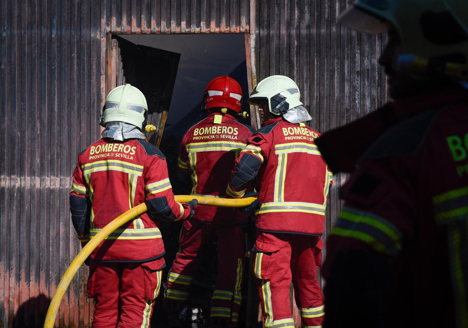 Las imágenes del Incendio en Majaravique