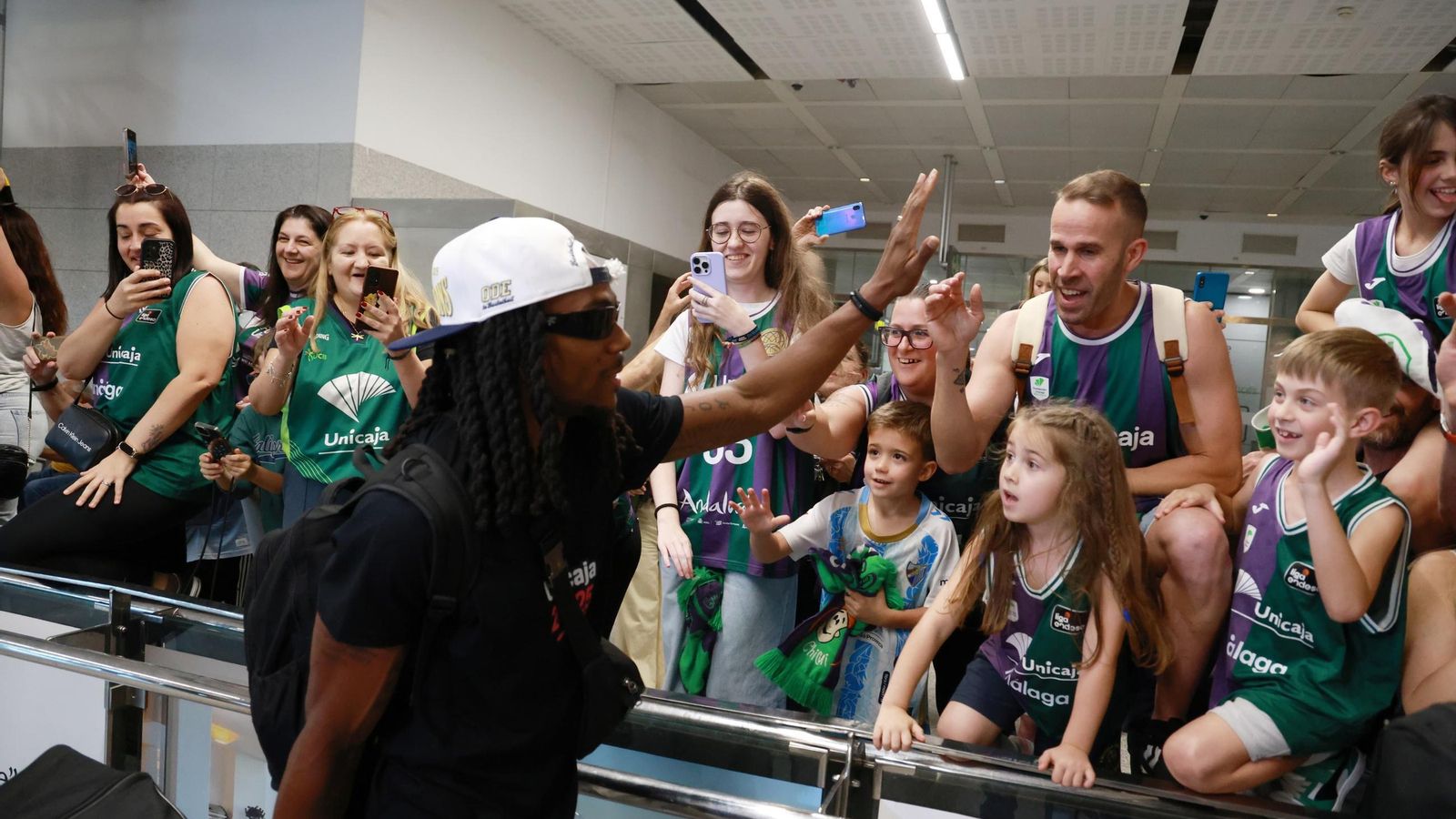El Unicaja campeón de la BCL llega a Málaga