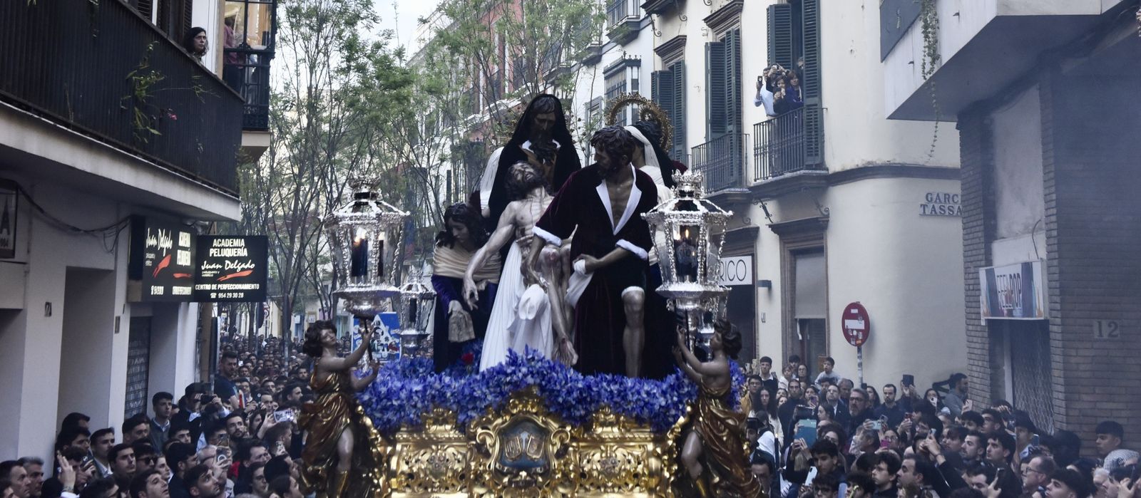 Las imágenes de la Hermandad de Santa Marta en la Semana Santa de Sevilla 2024