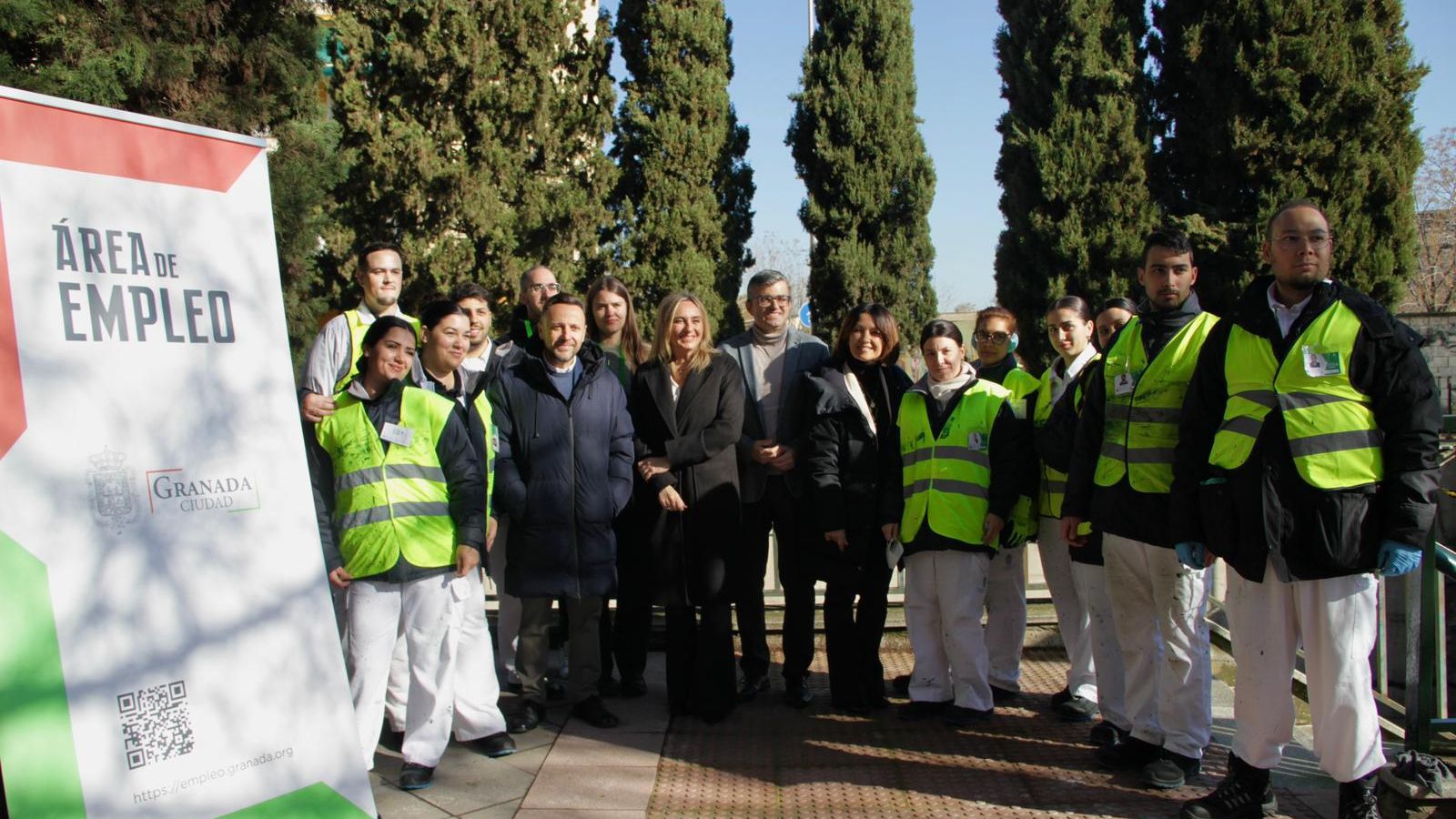 La alcaldesa ha visitado los trabajos.