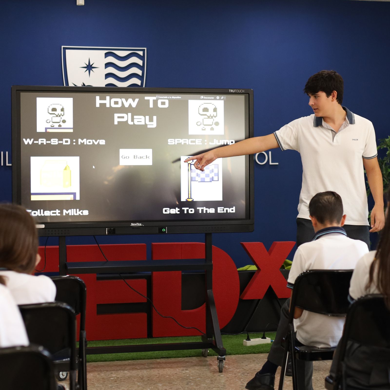 Imagen de una clase de El Altillo International School.