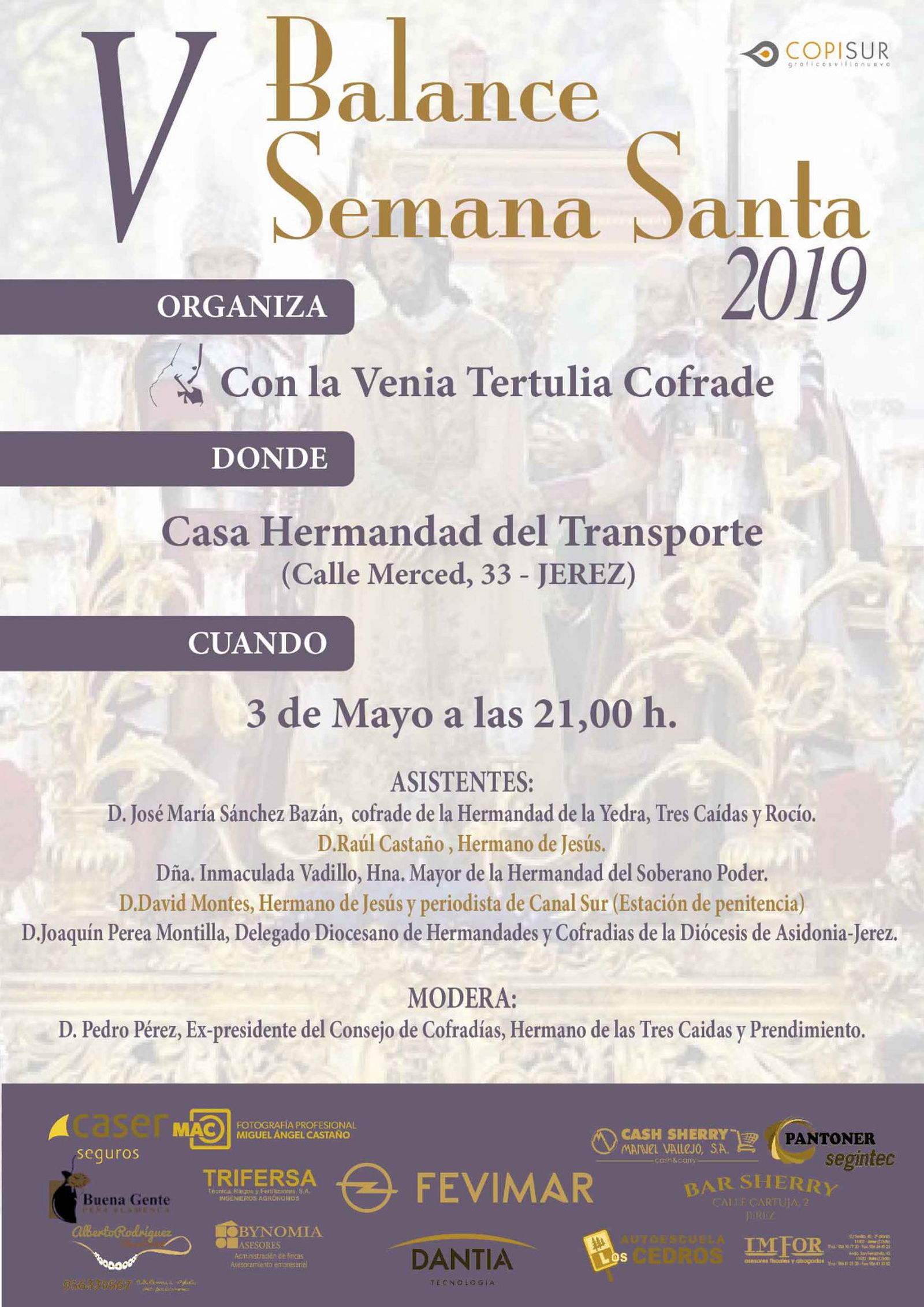 Esta tarde, balance de la Semana de la tertulia 'Con la Venia'