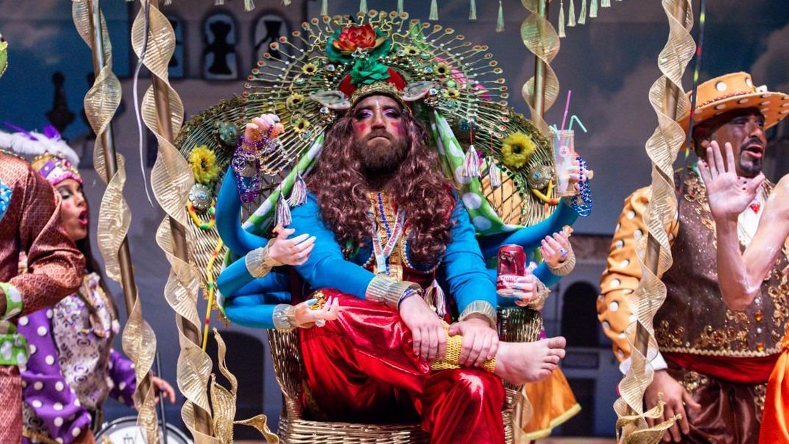 Murga Viva La Virgen del Karma.