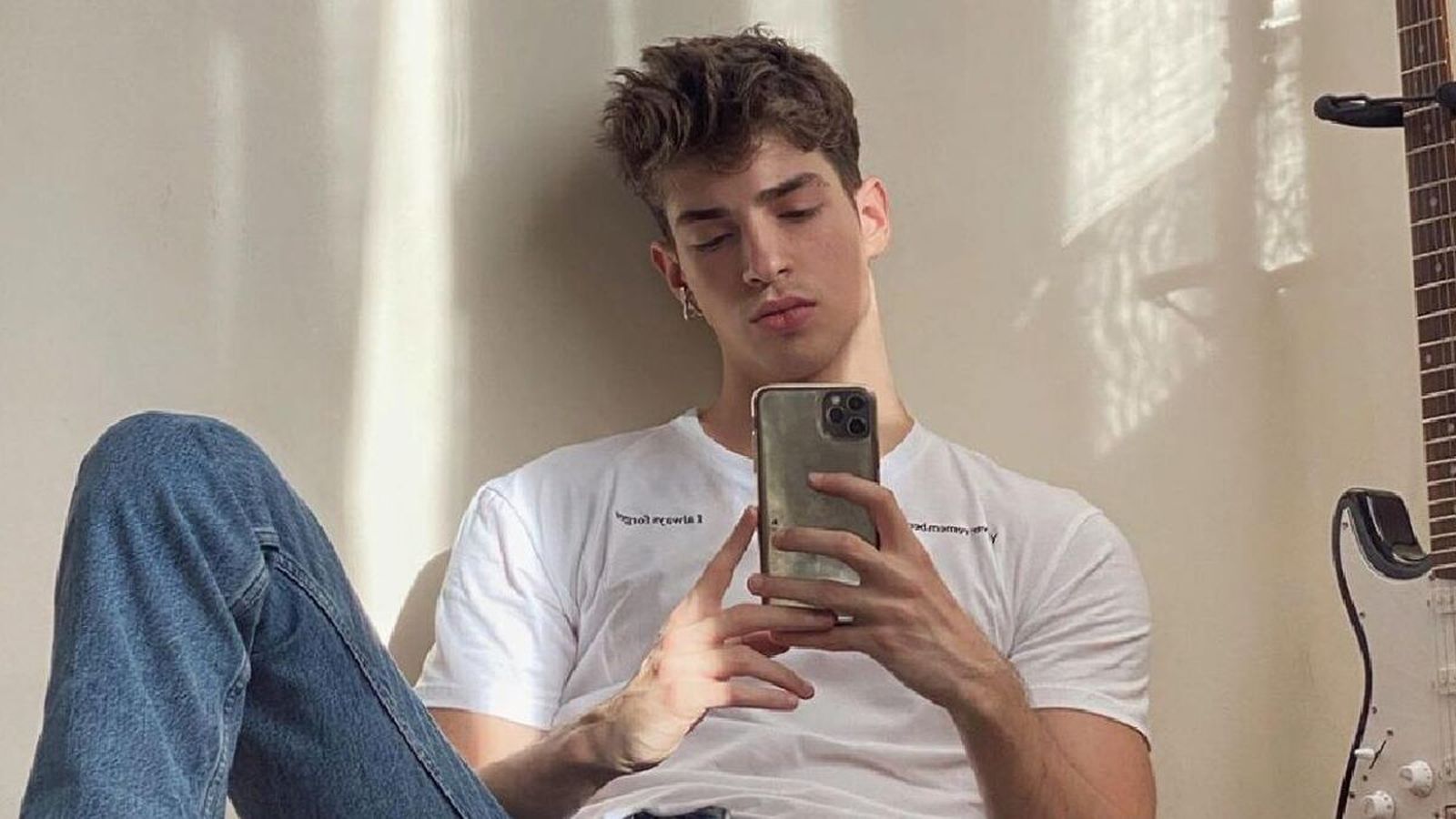 Manu Ríos, en una foto de sus redes sociales.