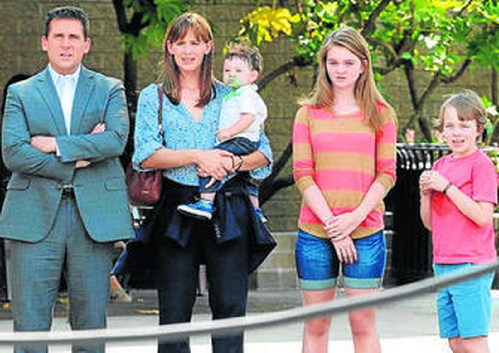 Retrato de familia (desgraciada) para 'Alexander y el día terrible...'..