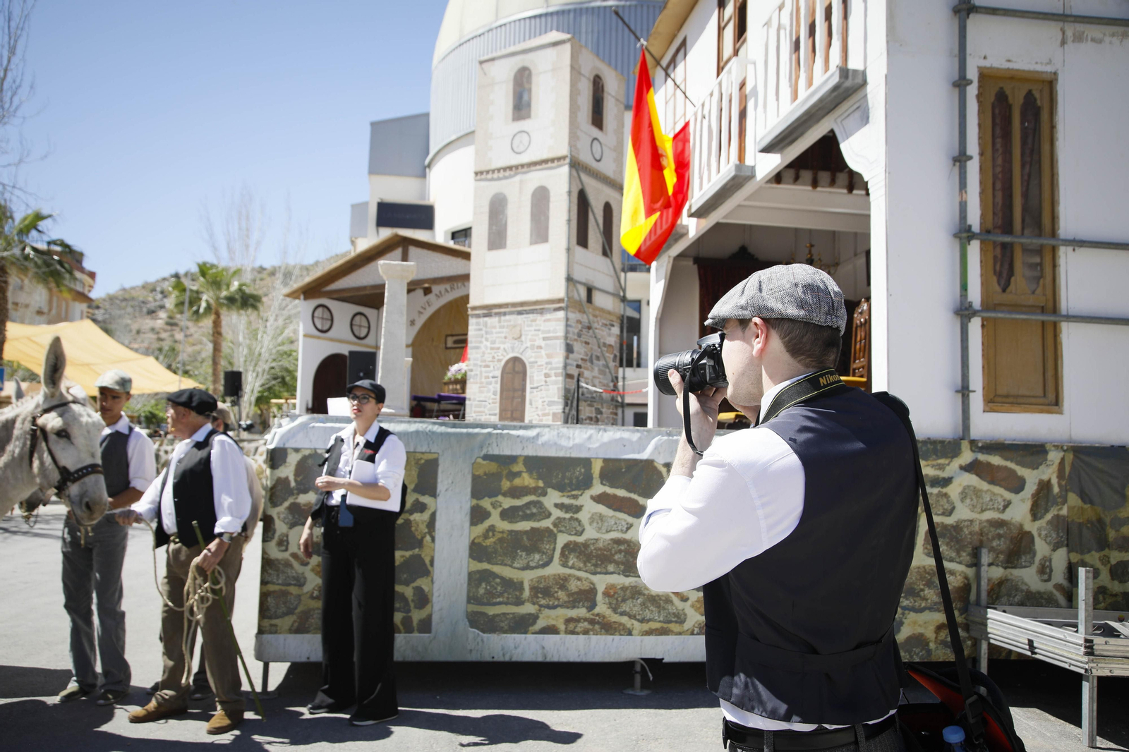 VI Recreación Histórica "Canteros y Caciques en la lucha por el Mármol", en imágenes