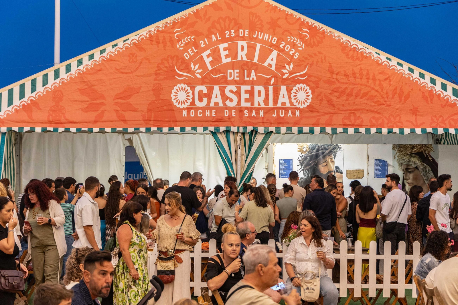 Noche de San Juan en La Casería: las imágenes