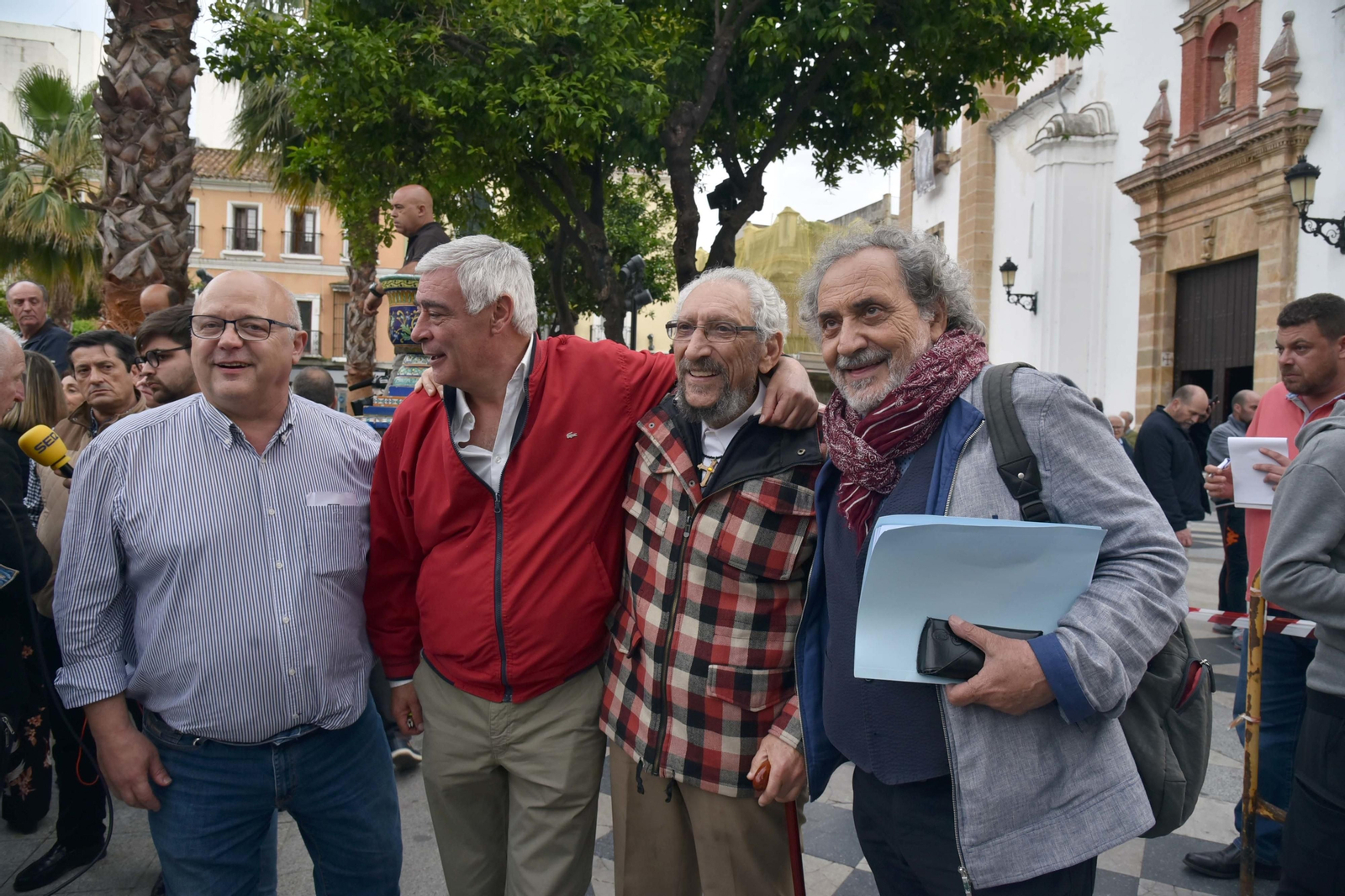 Las imágenes de la manifestación en la Plaza Alta de Algeciras