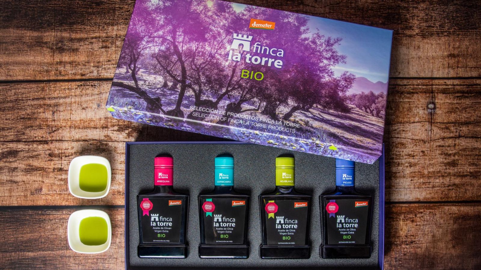 Aceites de Finca La Torre.