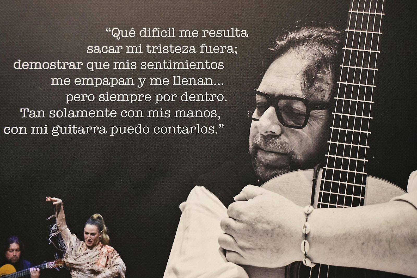 Inauguración de la exposición 'José Luis de la Paz. Una vida, una guitarra'
