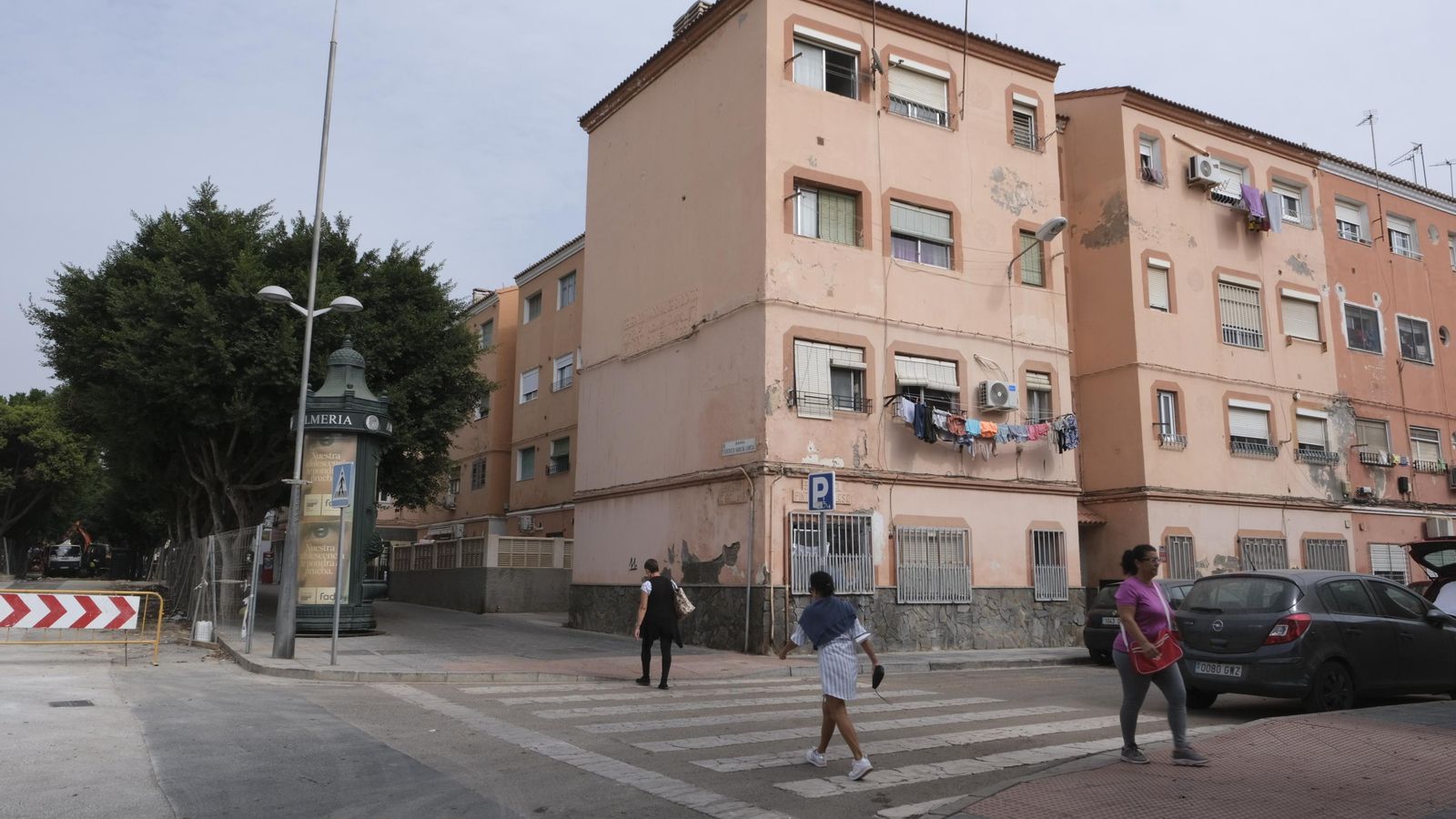El Barrio de Los Pintores en su confluencia con la avenida Federico García Lorca