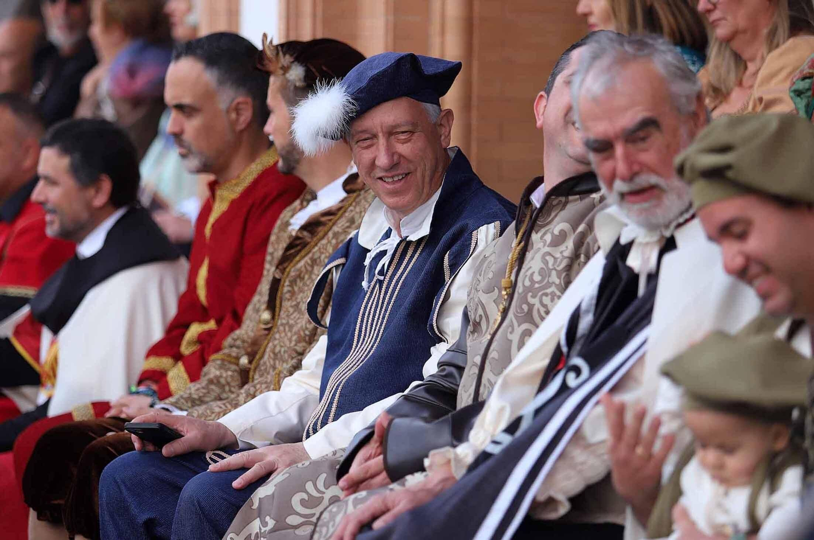 Imágenes del gran ambiente en la Feria Medieval de Palos de la Frontera, Huelva