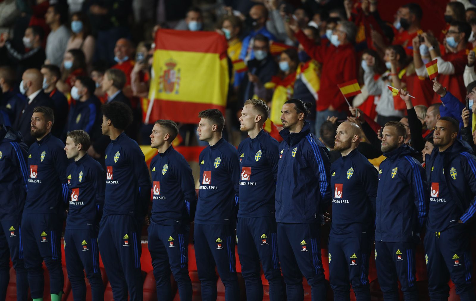 Las imágenes del España-Suecia