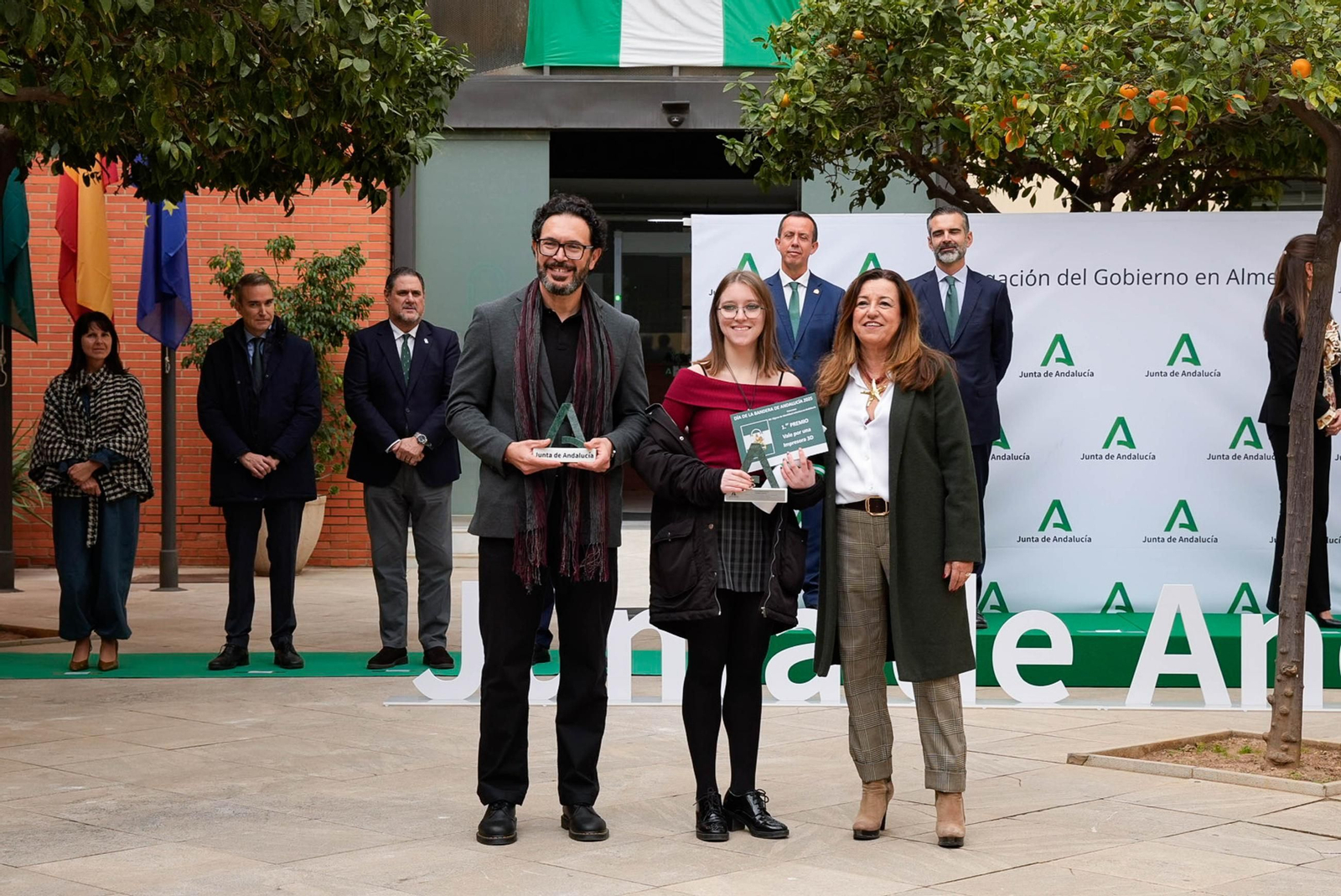 Así han sido las imágenes del día de la bandera en Almería