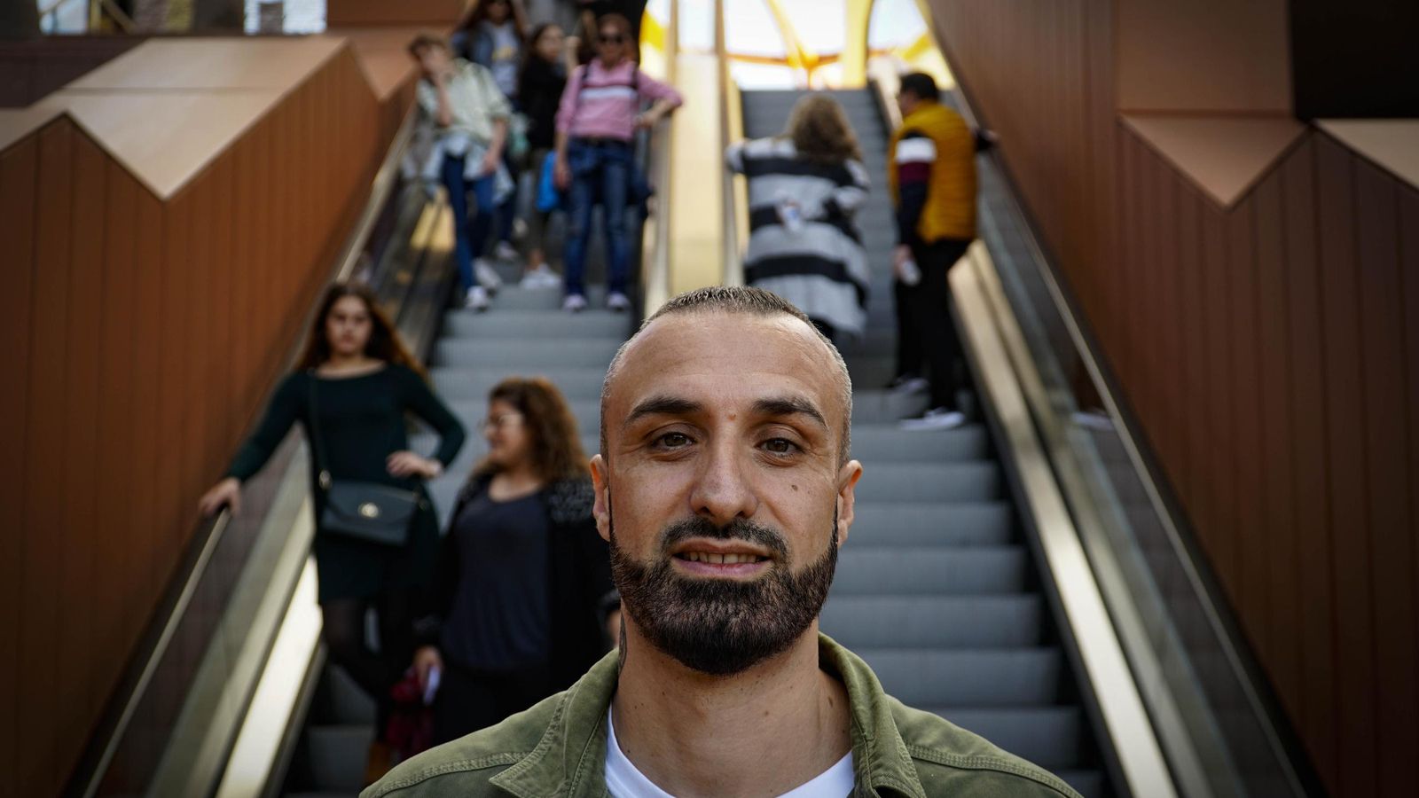 El rapero Tote King en Torre Sevilla.