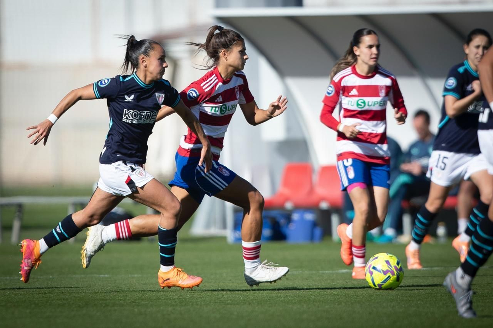Las mejores imágenes del Granada Femenino-Athletic