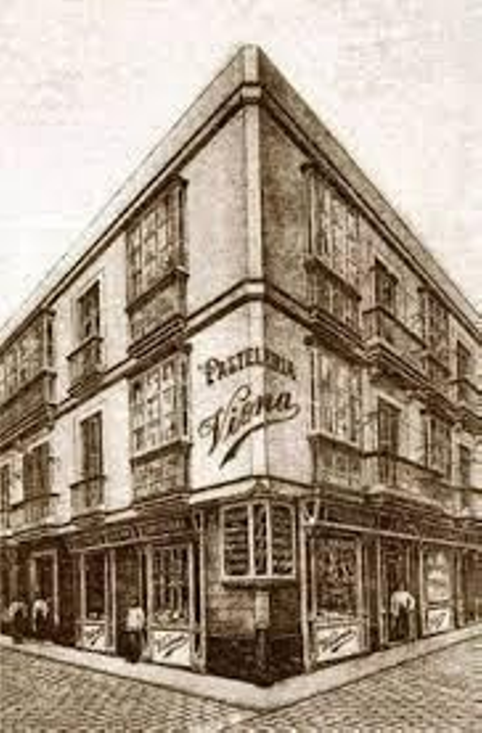 Fachada de la Pastería Viena.