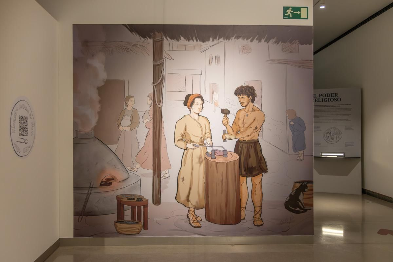 La exposición puede visitarse todos los días gratuitamente excepto los lunes por cierre del museo.