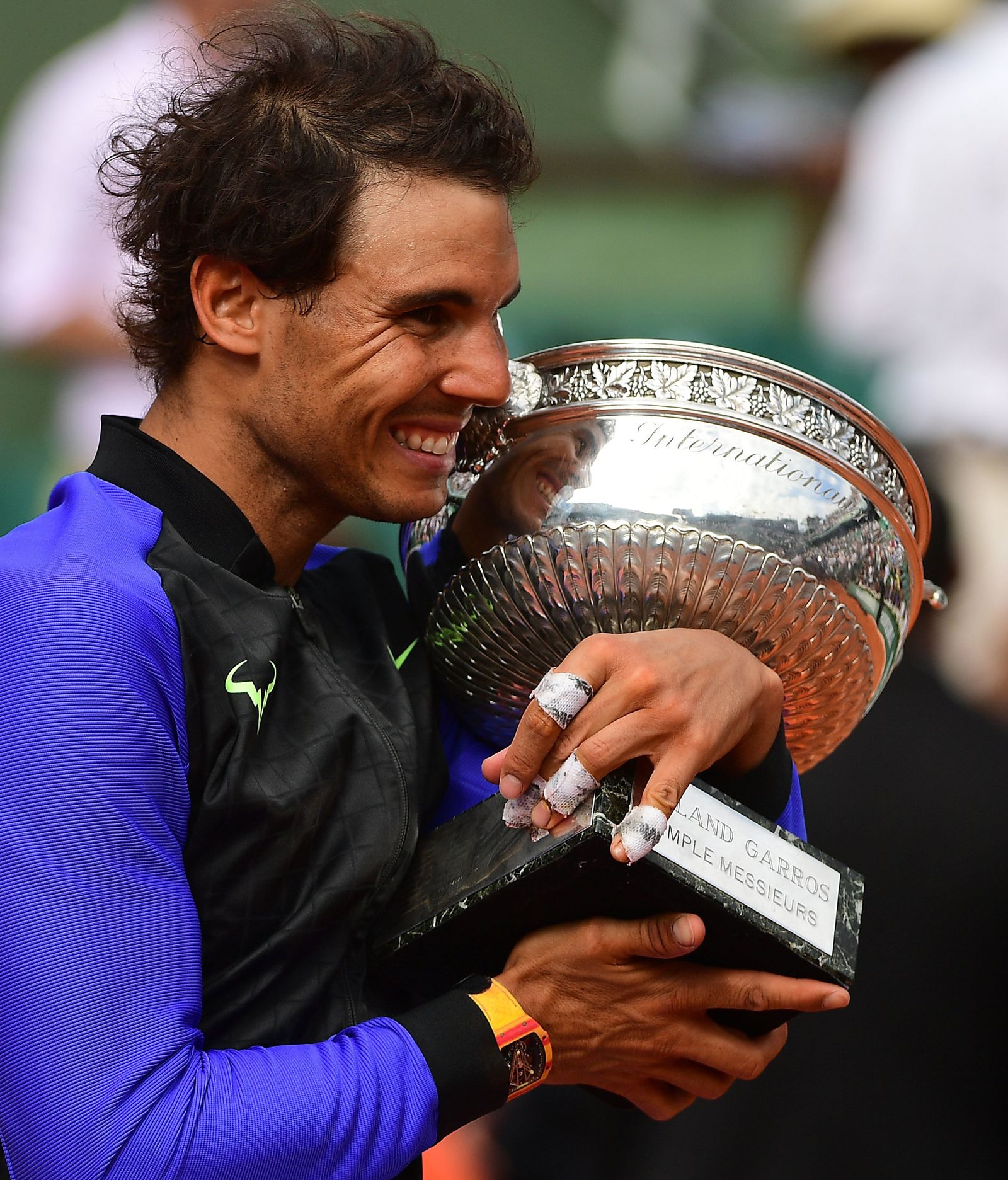 La final del décimo título de Nadal en Roland Garros, en imágenes