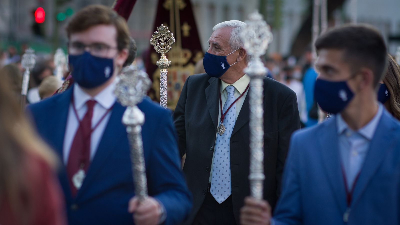 La procesión de la Virgen de Valvanera, en imágenes