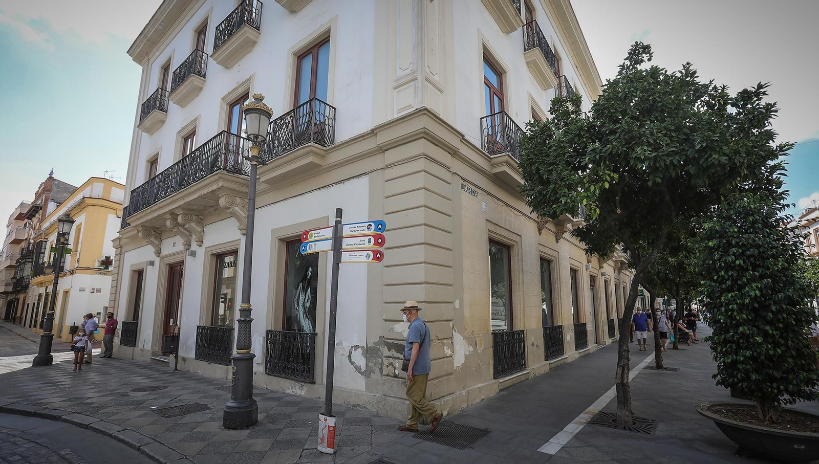 Una imagen de la antigua tienda de Zara.