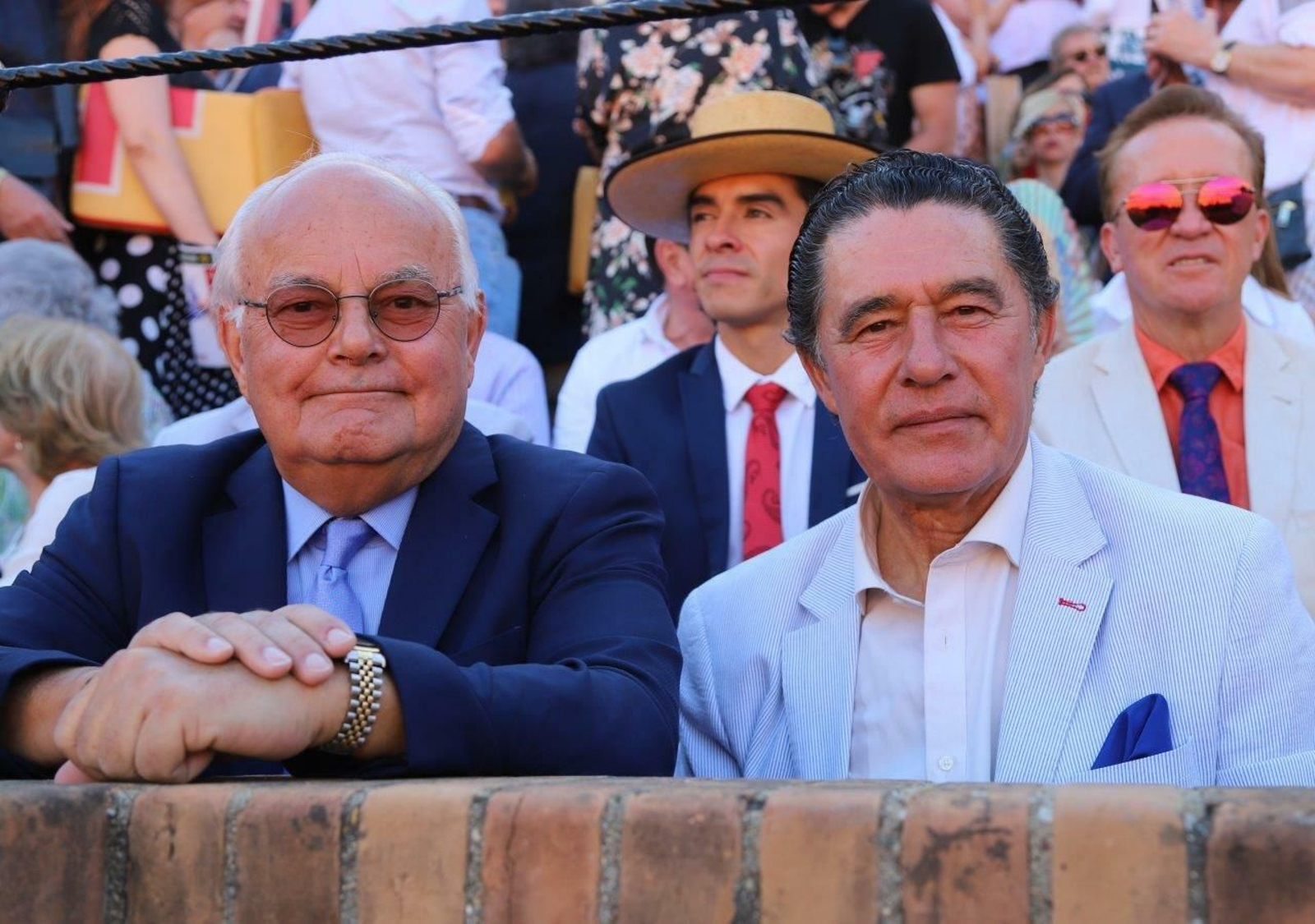 Jaques Roustan y José Antonio Campuzano