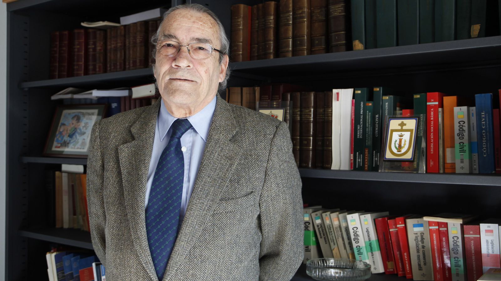 El Catedrático de Derecho Civil, José León Castro