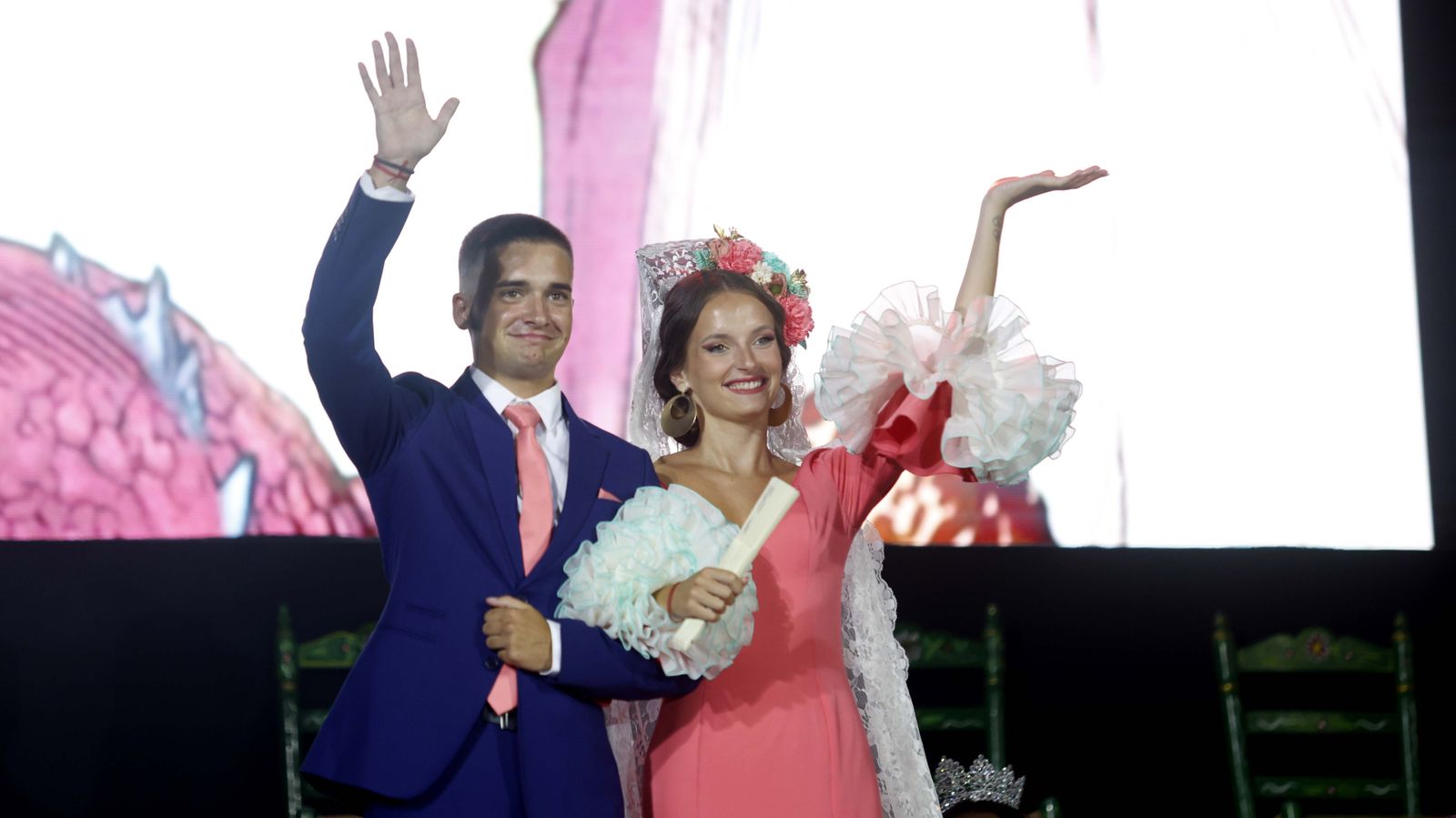 Las fotos del acto de coronación de la feria de San Roque 2023
