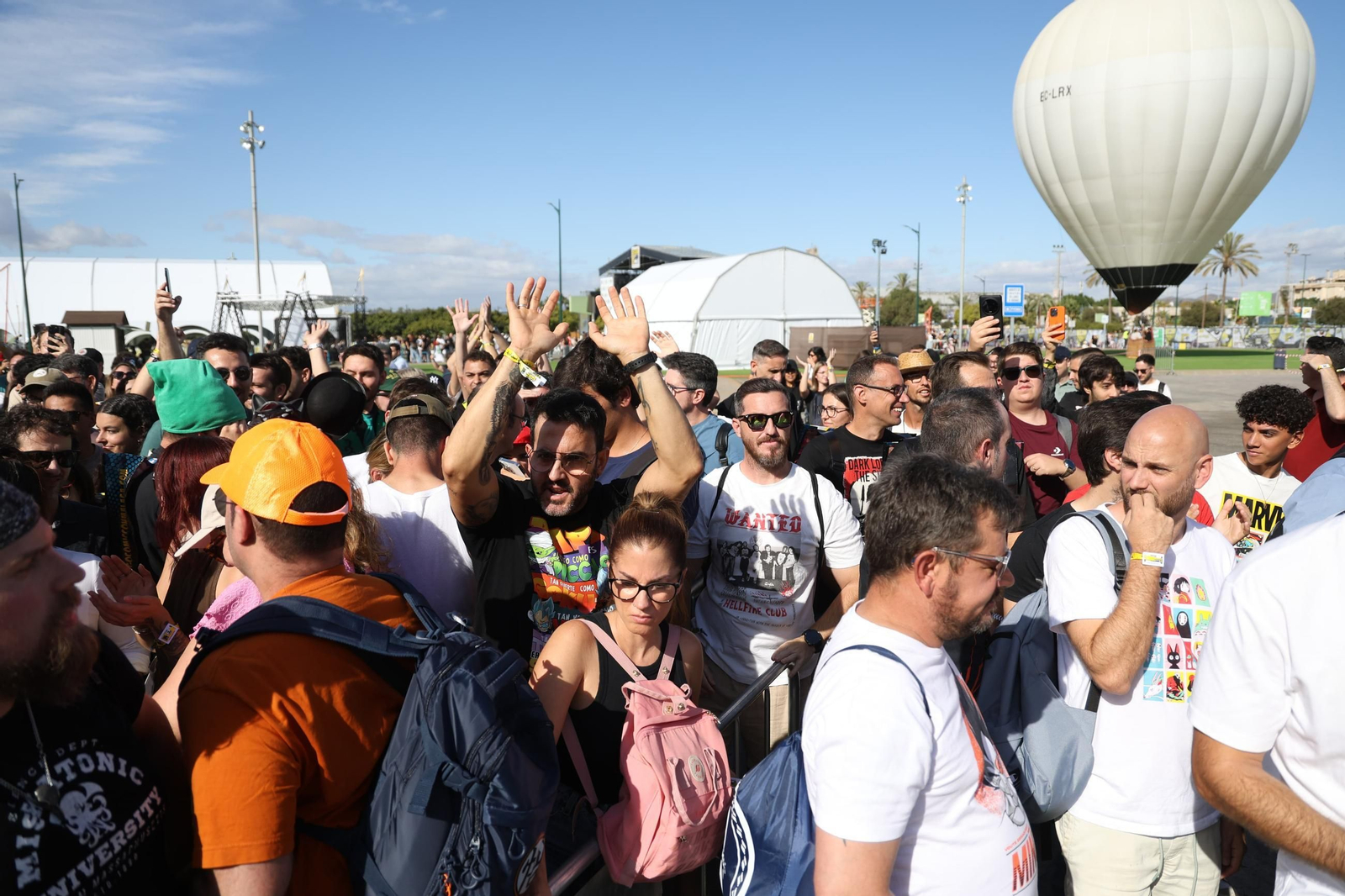 Exteriores de la San Diego Comic-Con de Málaga durante el fin de semana.
