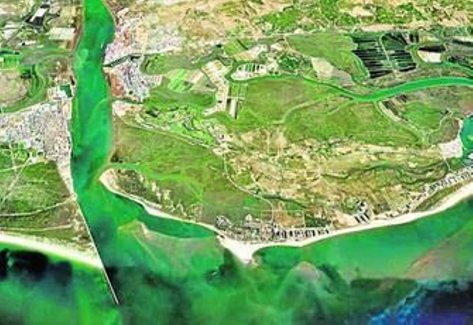 Zona de la costa onubense en la que se llevaría a cabo la actuación del Ministerio de Medio Ambiente.