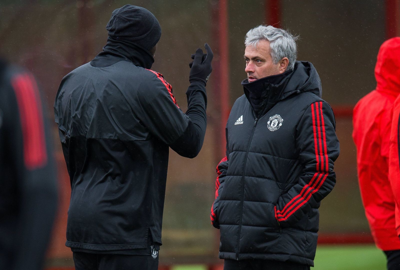 Mourinho, durante un entrenamiento.