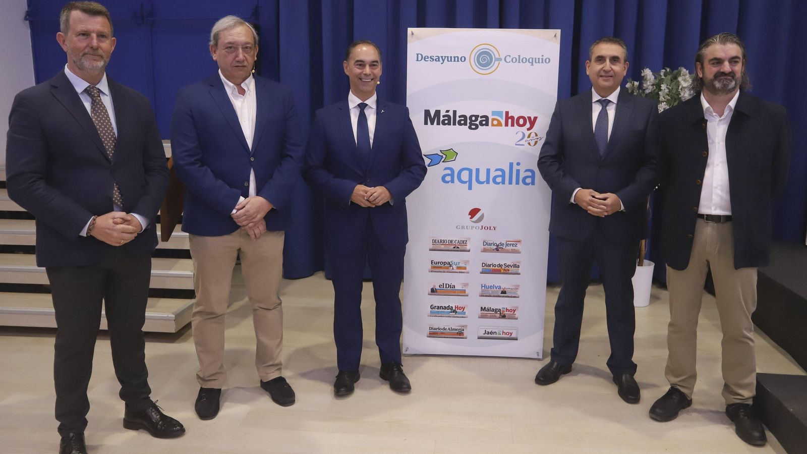 Fernando Ortega, Antonio Méndez, Juan Antonio Lara, Higinio Martínez y José Colomina. Fernando Ortega, Antonio Méndez, Juan Antonio Lara, Higinio Martínez y José Colomina.