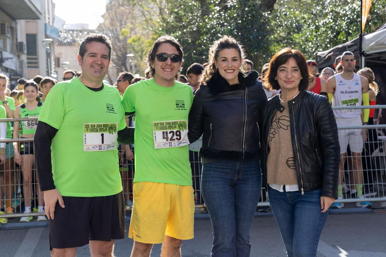 Deporte y solidaridad se unen en la IV Carrera Popular IES San Juan Bosco, en imágenes