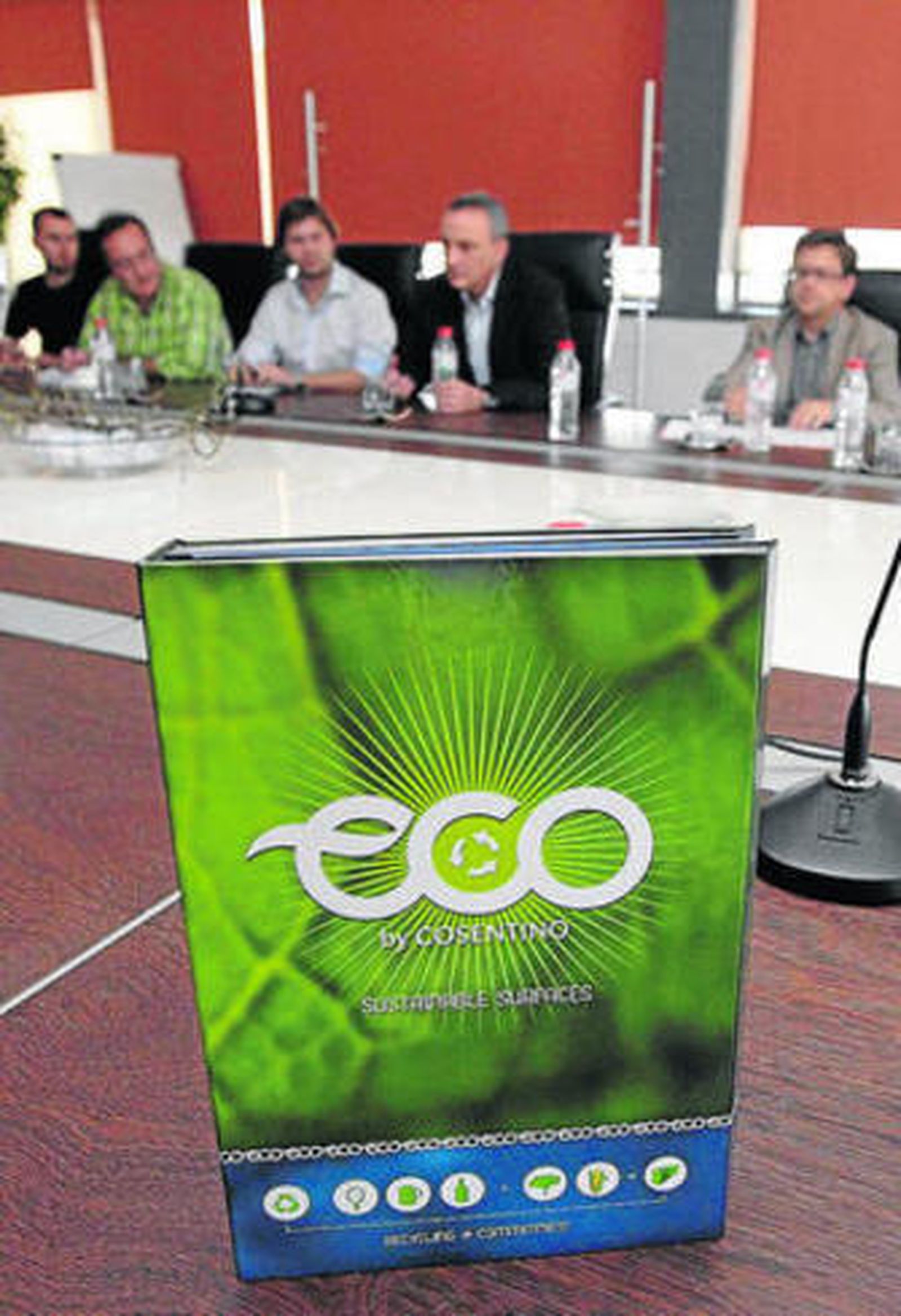 Francisco Martínez Cosentino, durante una presentación de ECO.