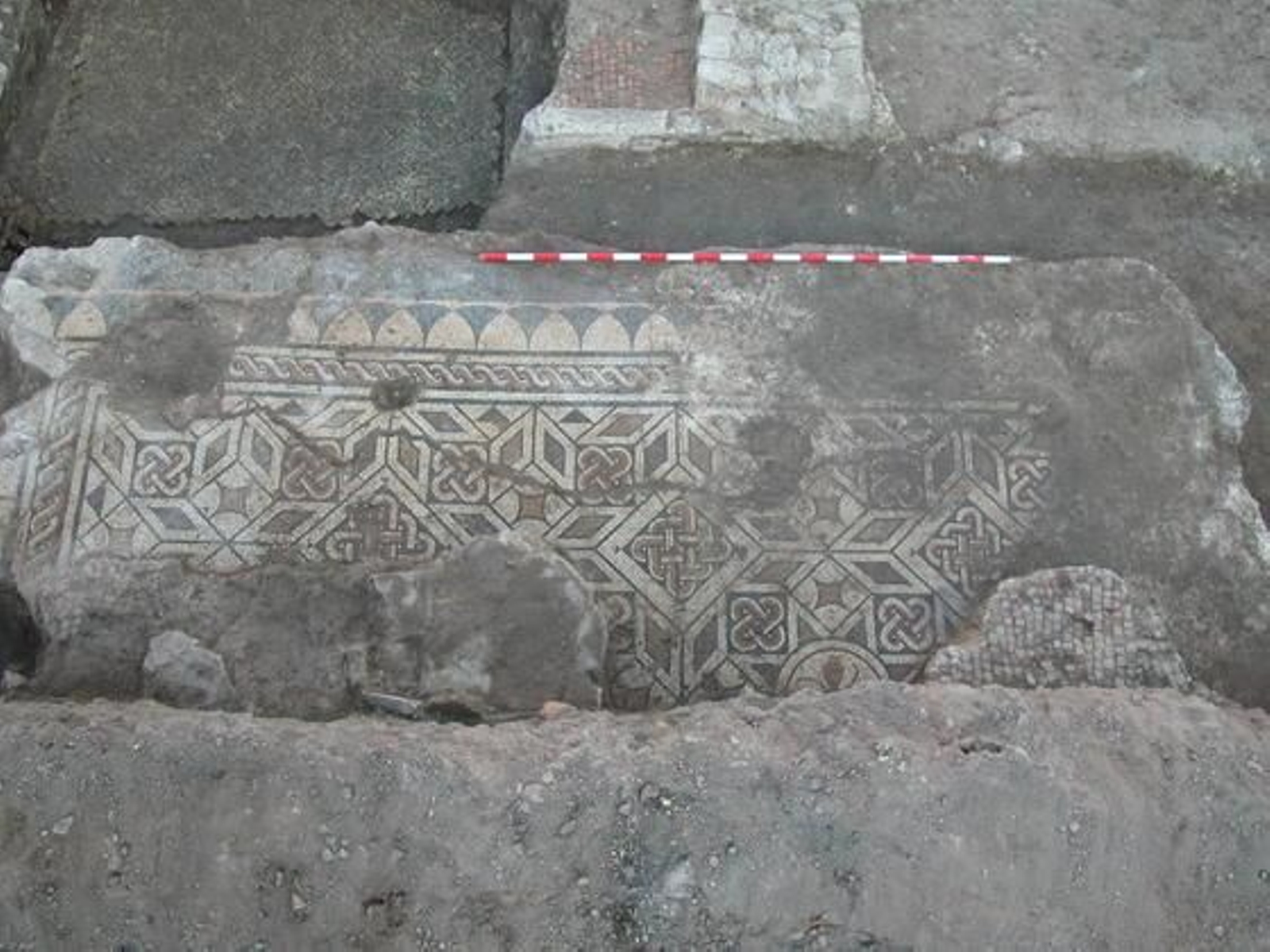 Restos hallados en la Casa del Sigma.

Foto: Diario de Sevilla