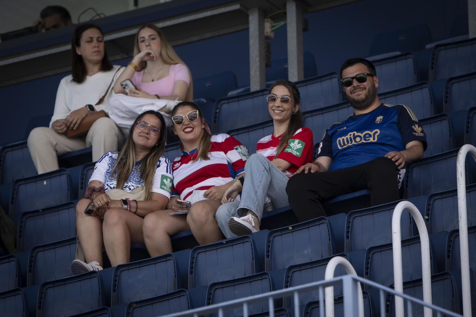 Las imágenes del partido entre el Málaga y el Granada CF