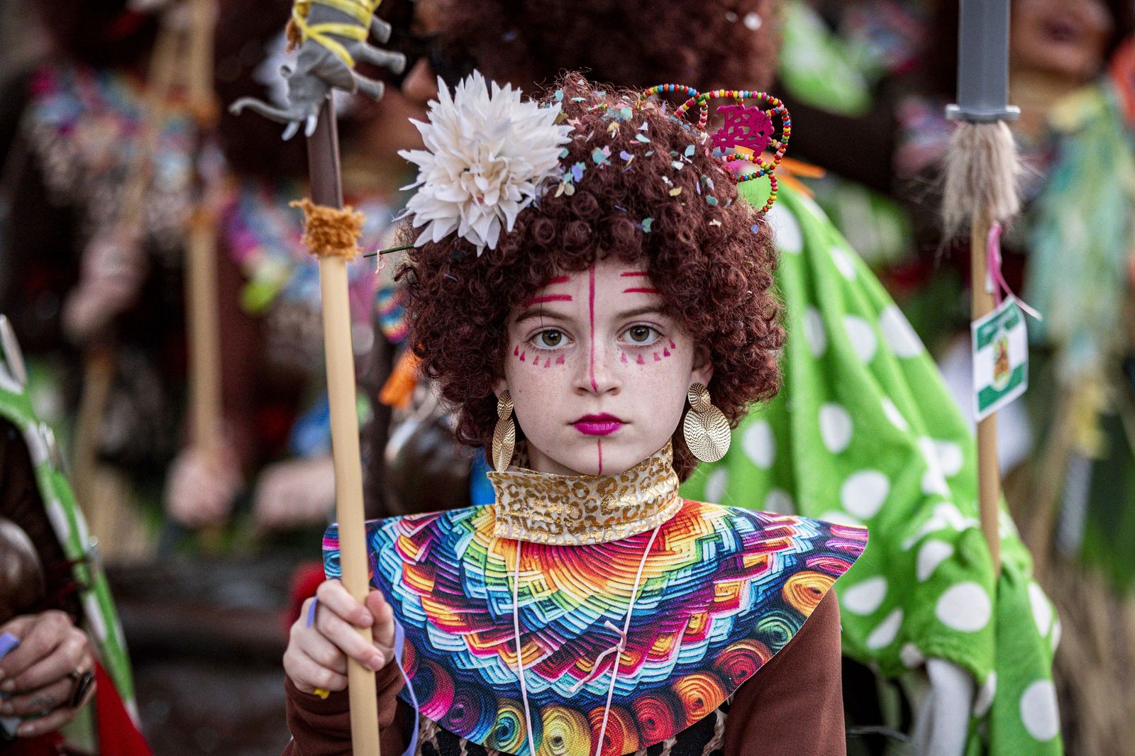 Las mejores imágenes de la Cabalgata del Humor del Carnaval de Cádiz 2026