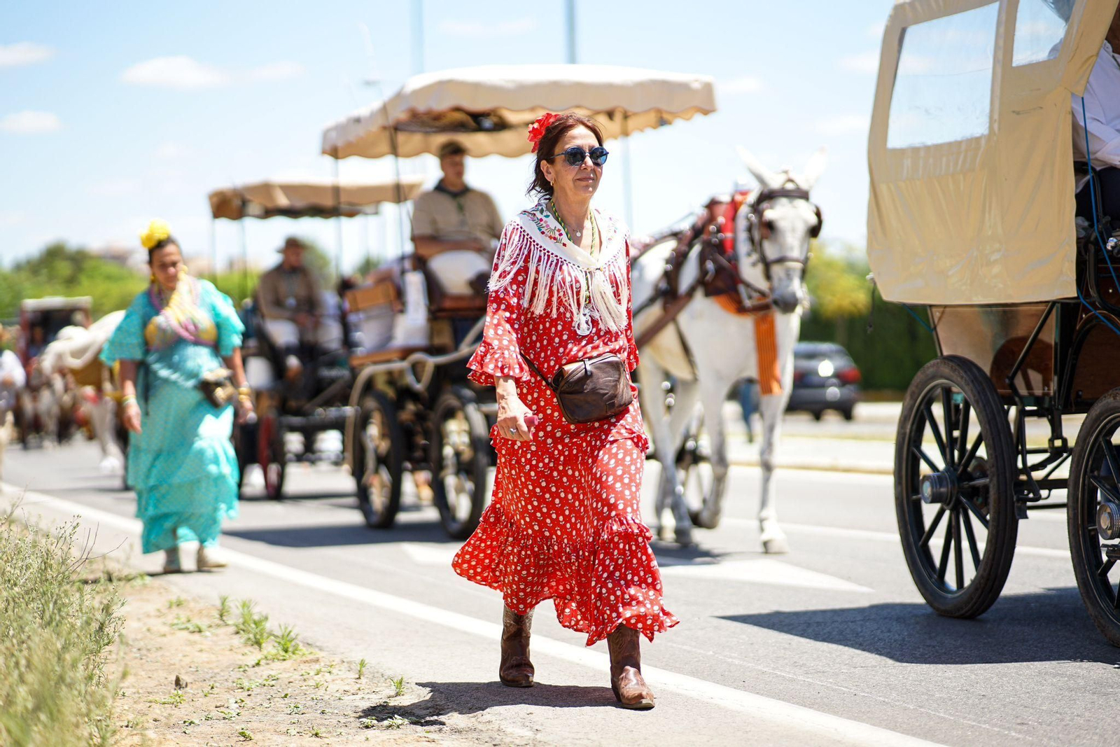 Las imágenes de la salida de la Hermandad del Rocío del Cerro