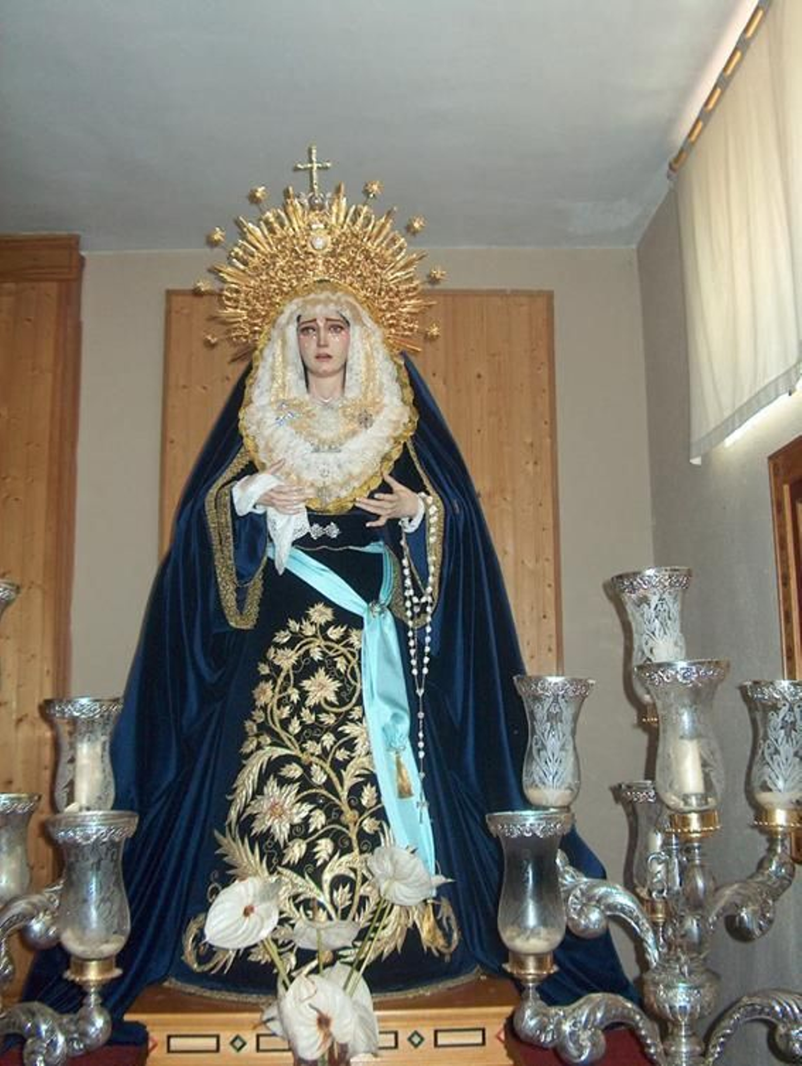 N.S. de La Estrella, en la parroquia de San José (Las Colinas).