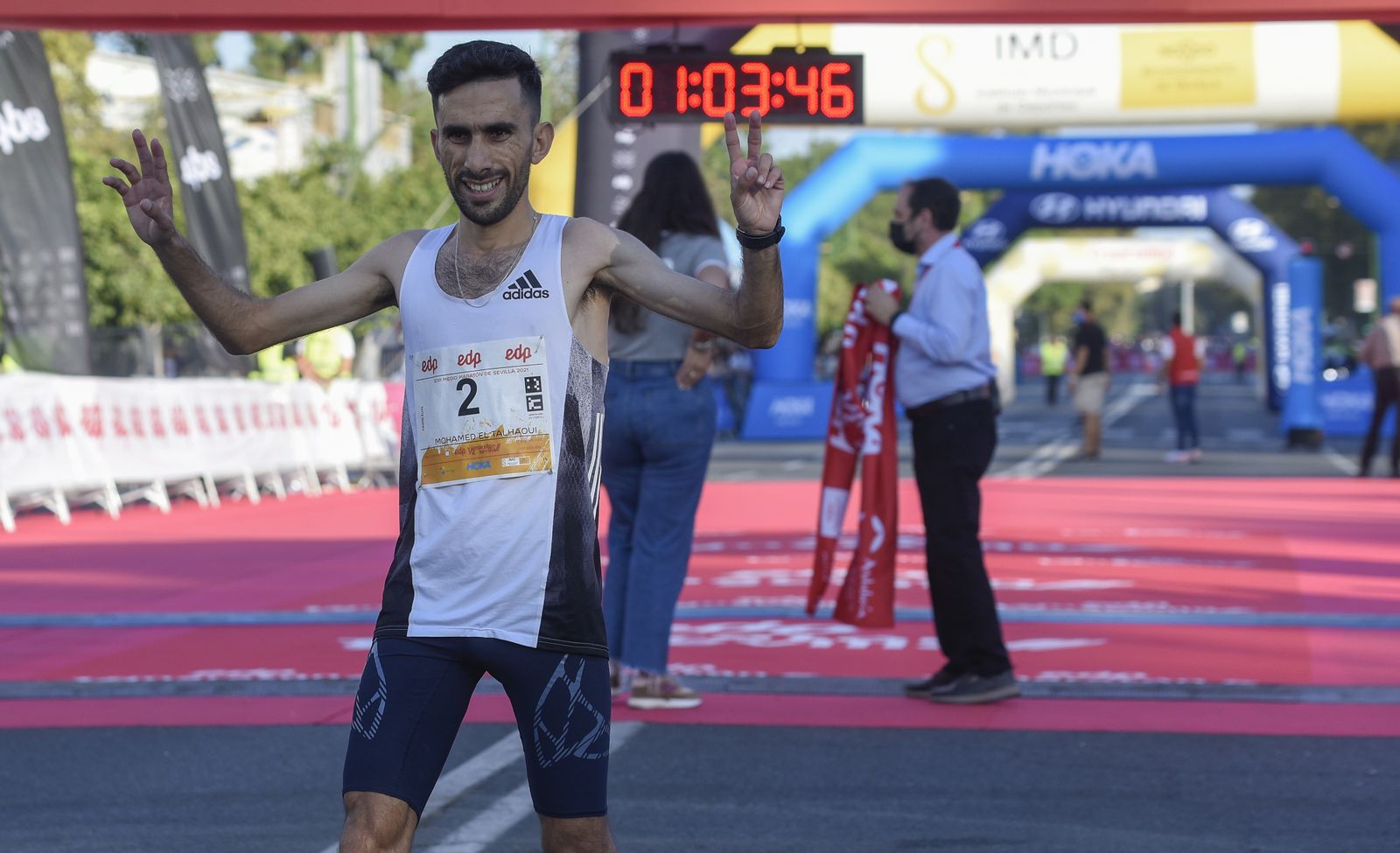 El Medio Maratón de Sevilla 2021, en imágenes