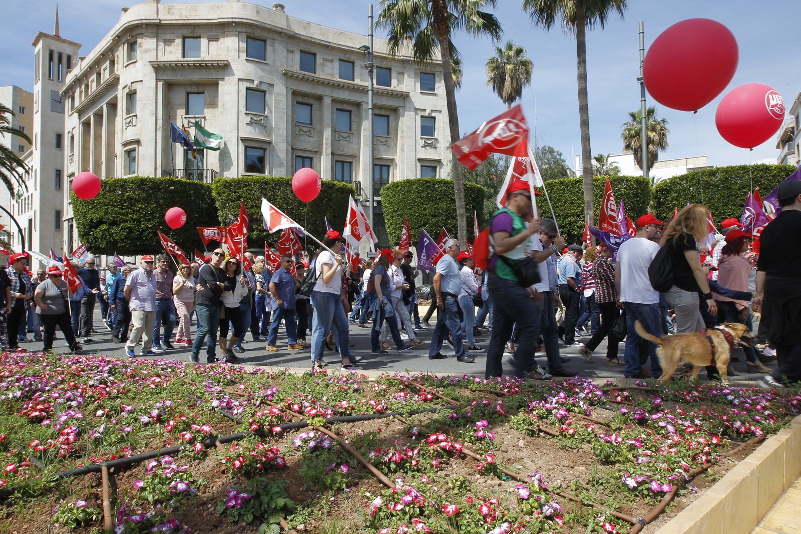 Fotogalería Manifestación del Primero de Mayo. Día Internacional de los Trabajadores. Almería