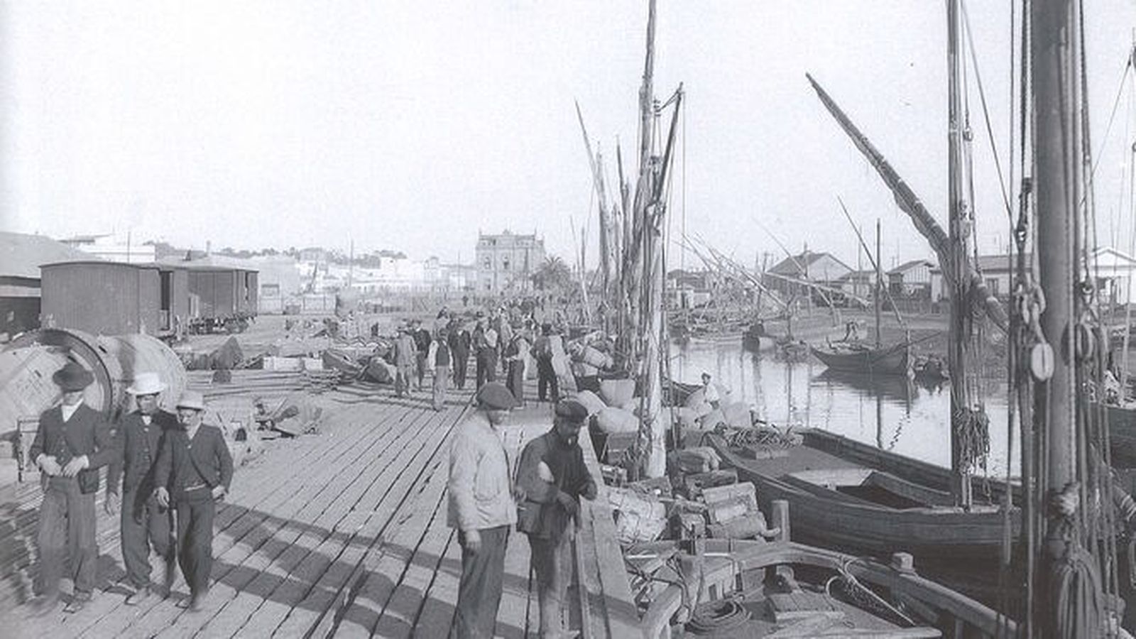 Antiguo barrio de Pescadería en la capital onubense.