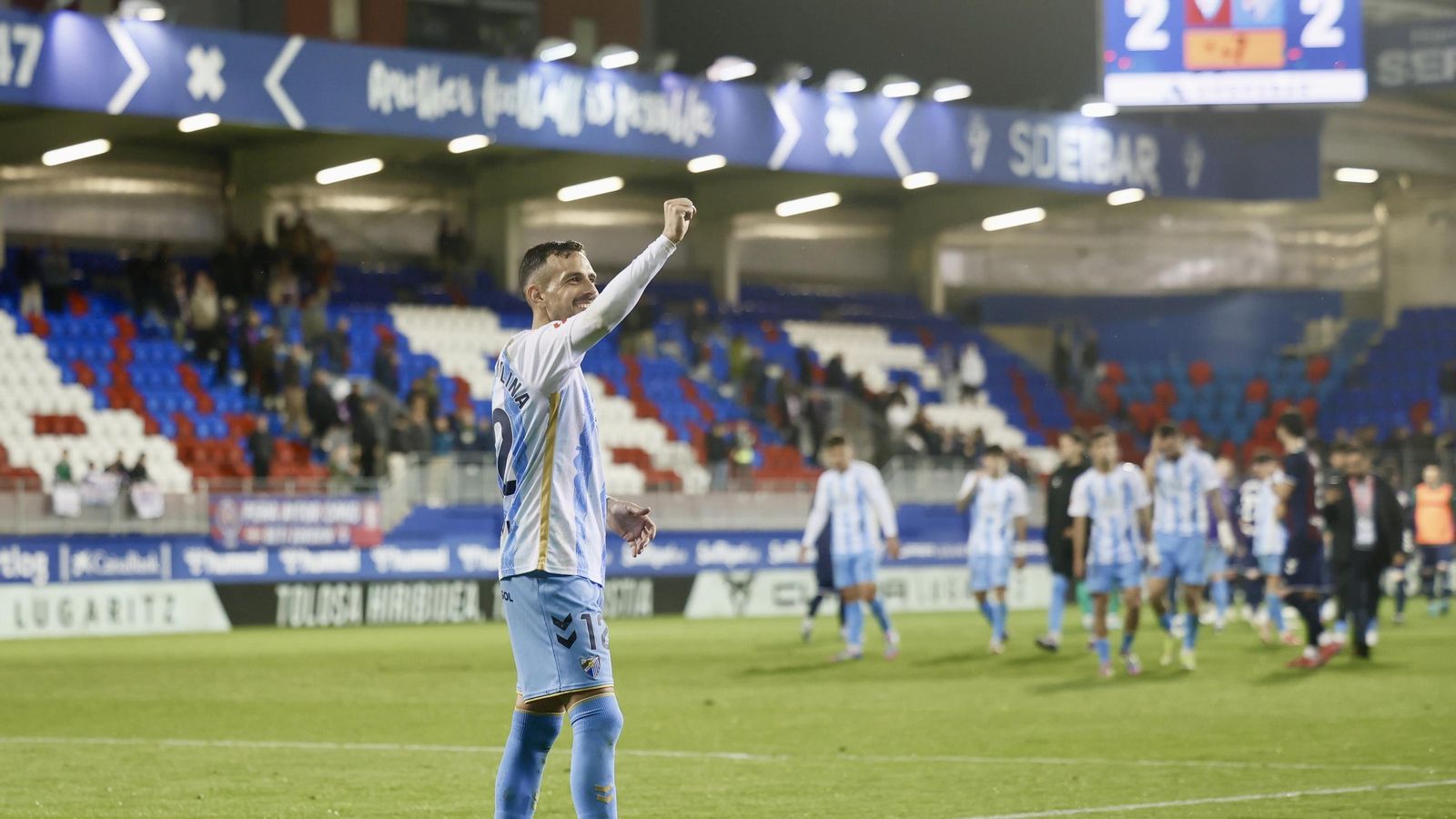 El Eibar-Málaga CF, en fotos