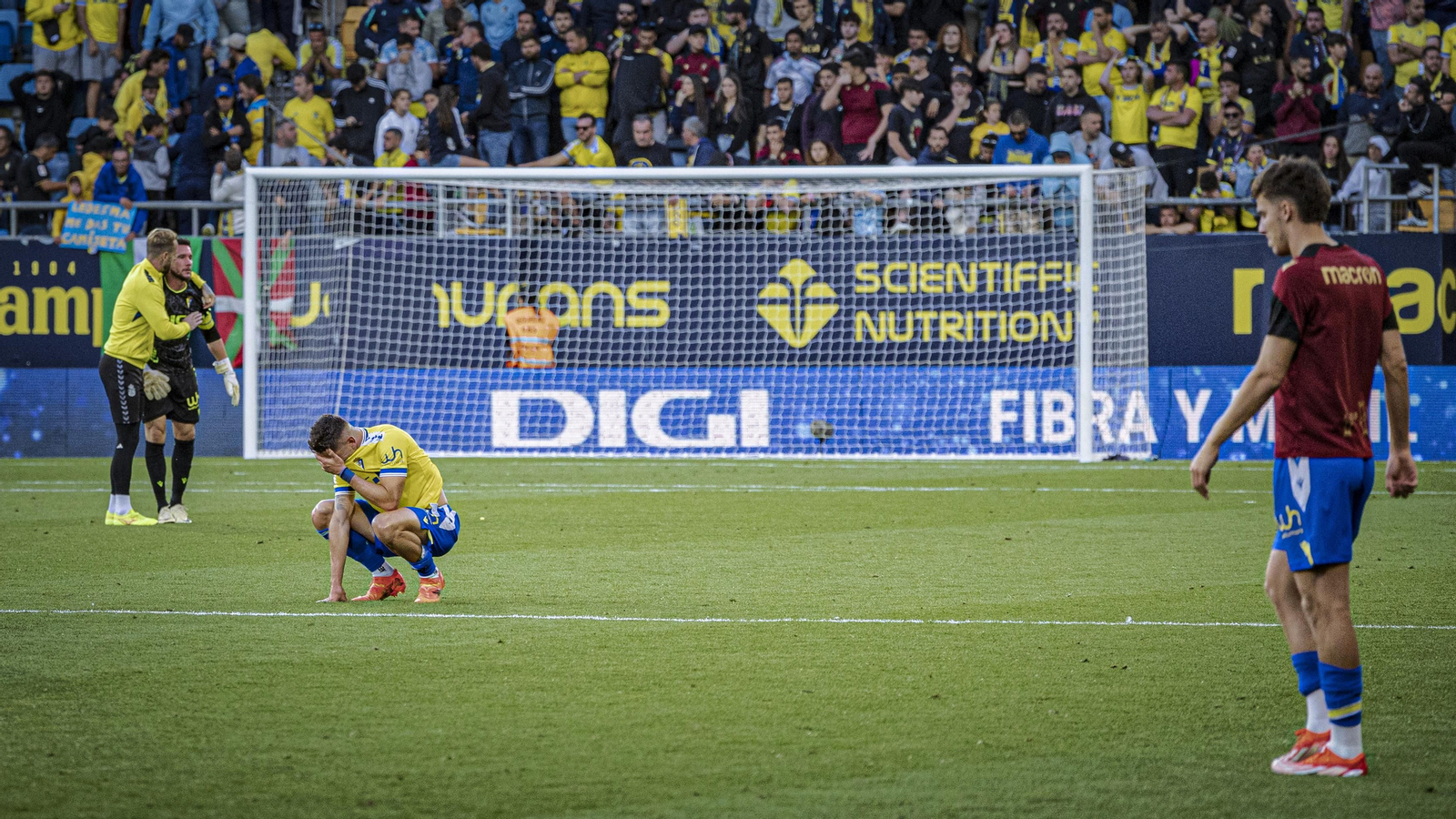 Partido del Cádiz CF contra la UD Las Palmas