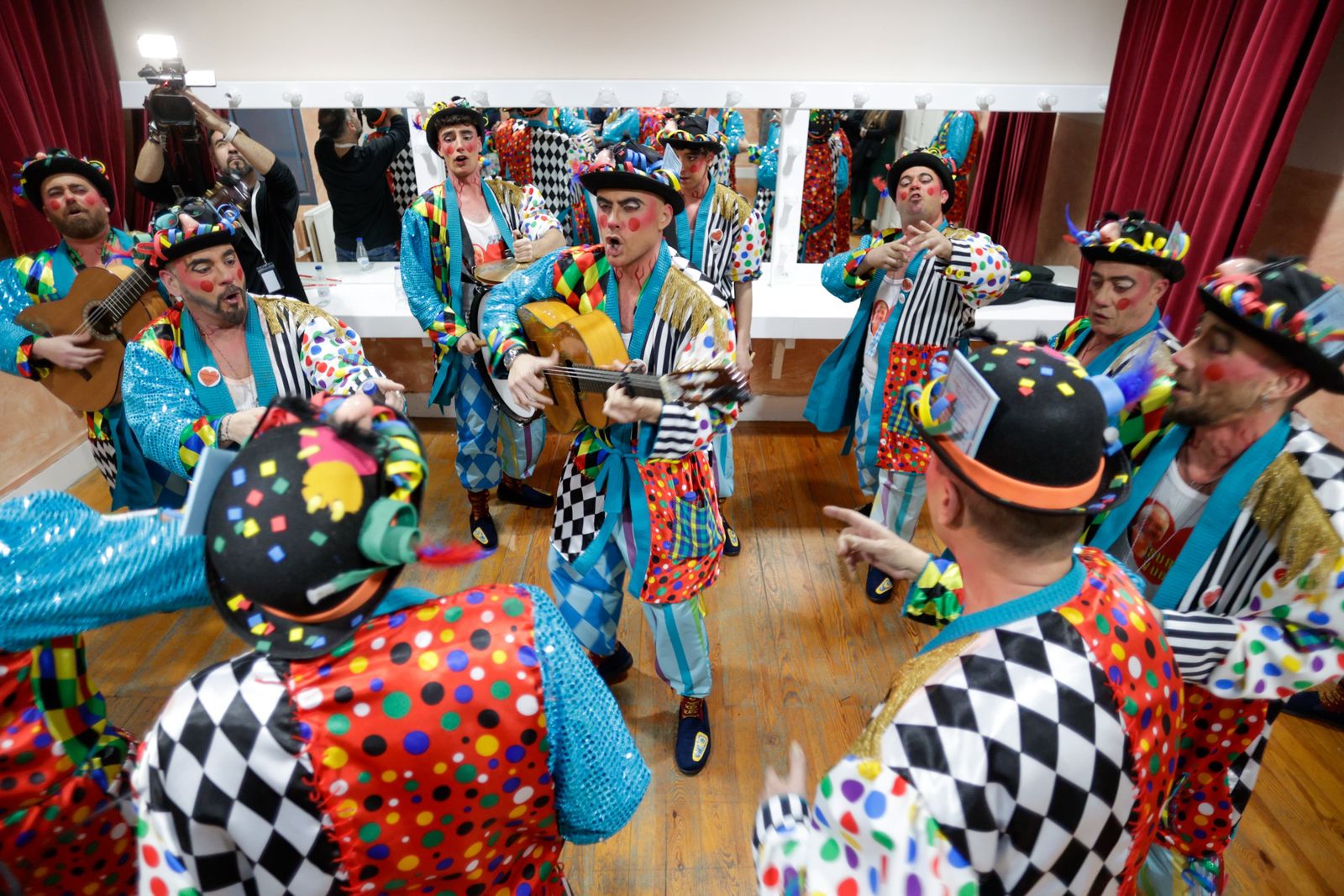 El ambiente en la segunda sesión de cuartos del Coac.