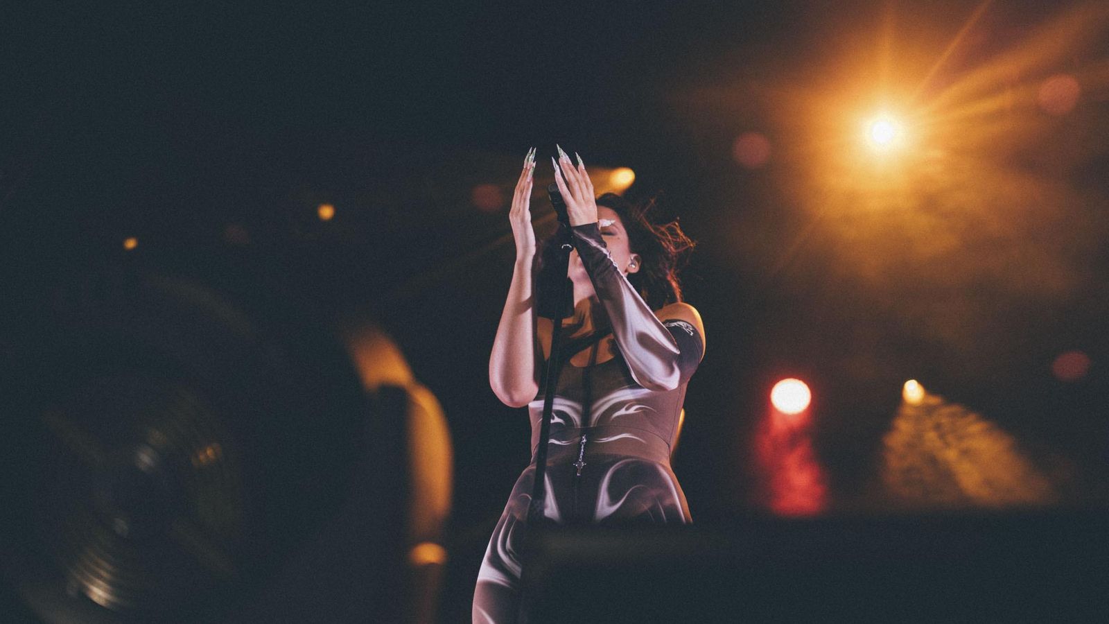 Nathy Peluso durante su actuación en Huelva