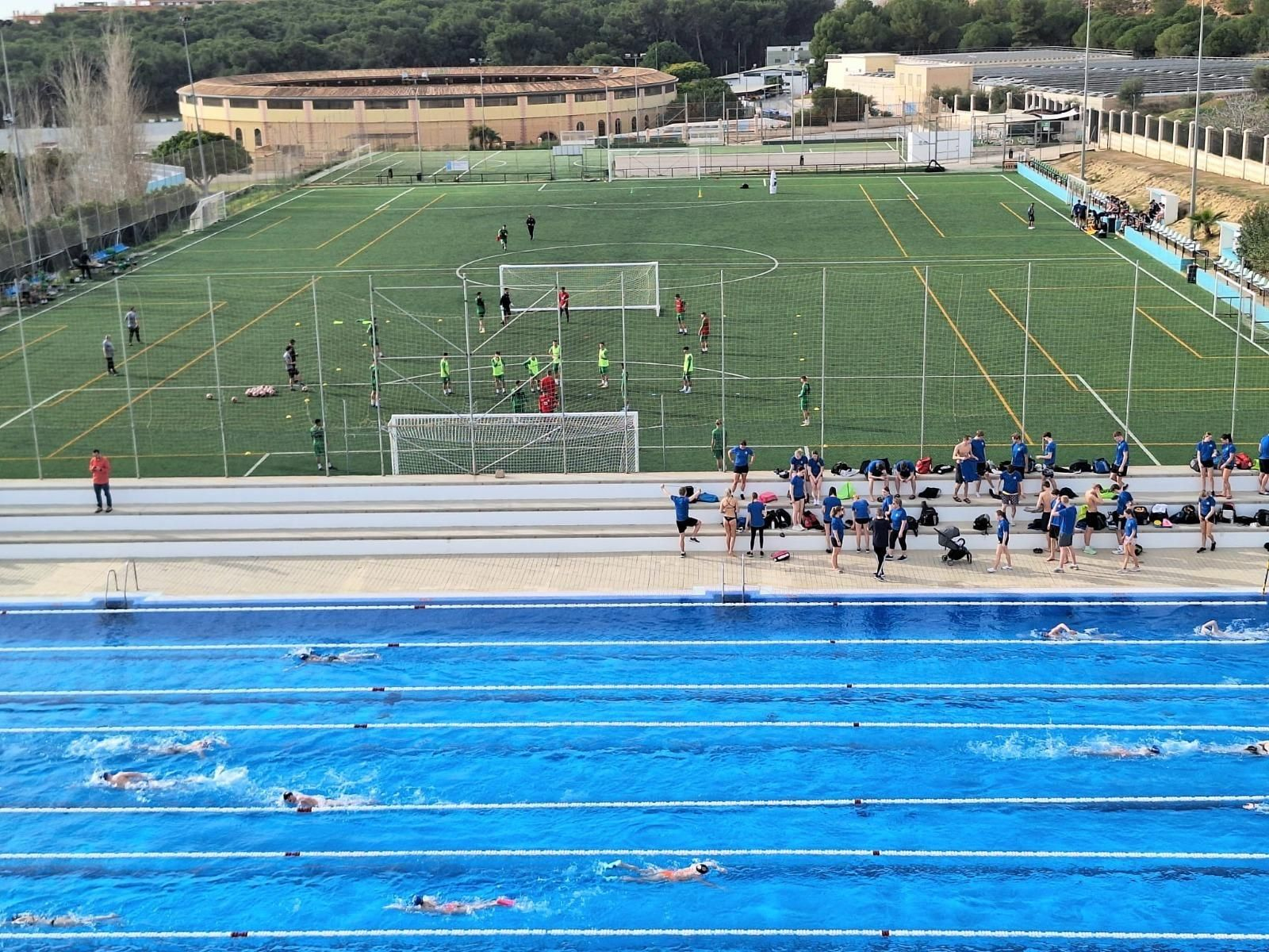 Unas instalaciones deportivas de Torremolinos.