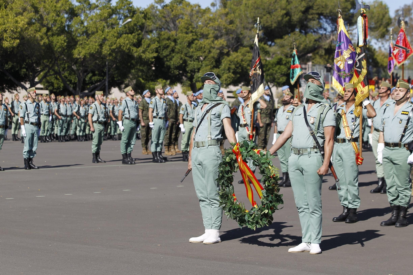 Fotogalería despedida contigente de La Legión con destino Líbano
