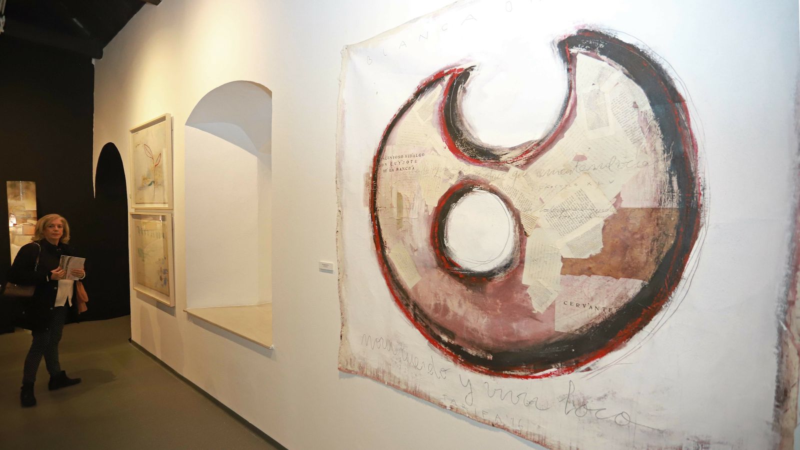 Inauguración de la exposición de Blanca Orozco en el museo municipal  de Algeciras