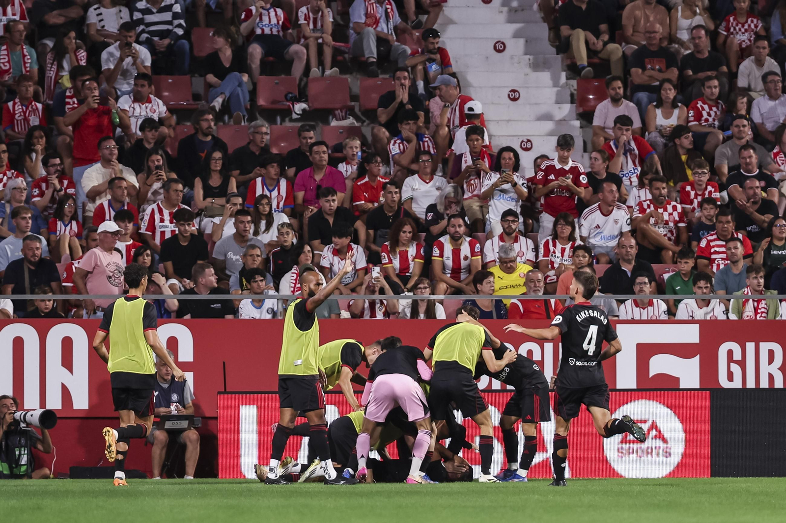 Las fotos del Girona - Sevilla